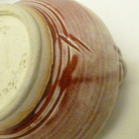 Handcrafted North Carolina Art Pottery 5 Inch 2-Handled Bowl by L3 Smith Pottery - Picture 8 of 14